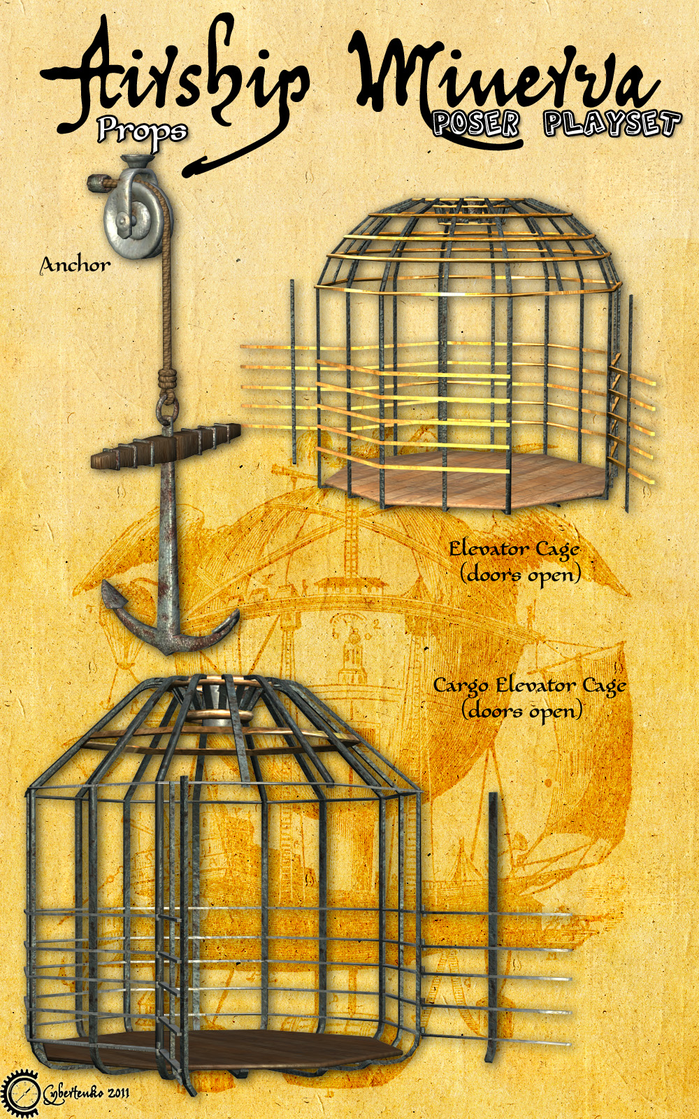 Airship Minerva by N/A