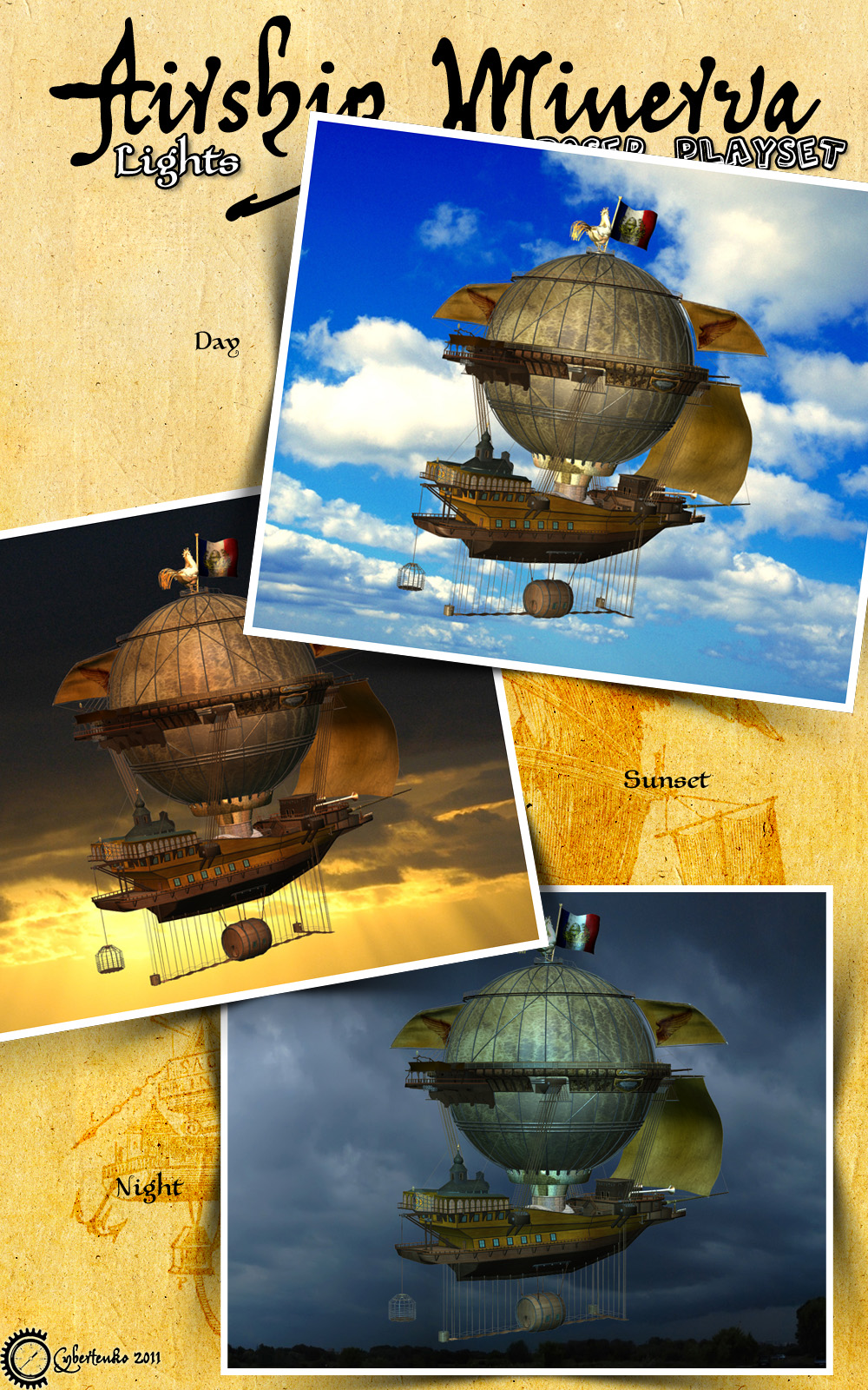 Airship Minerva by N/A