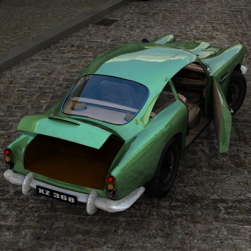 AM Luxury Car  for Poser by N/A