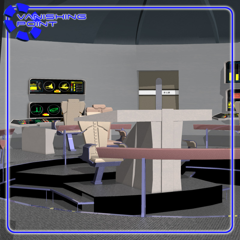 Starship Bridge 9 (for Poser) by N/A
