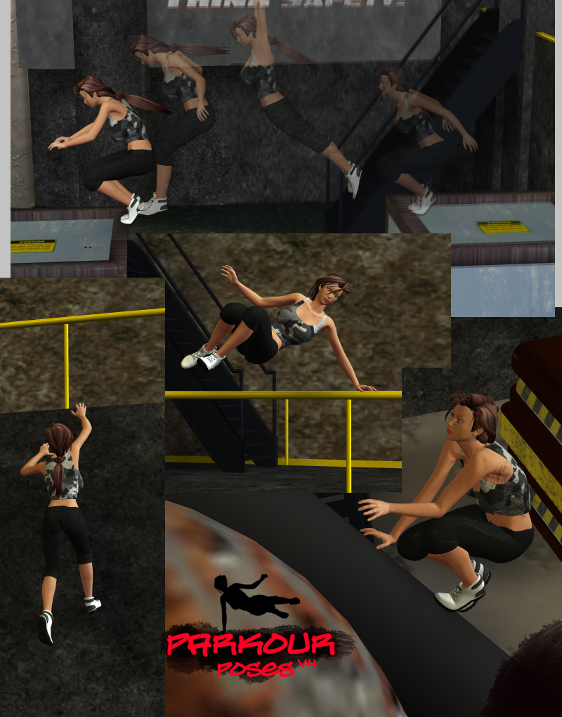 Parkour Poses V4 by N/A