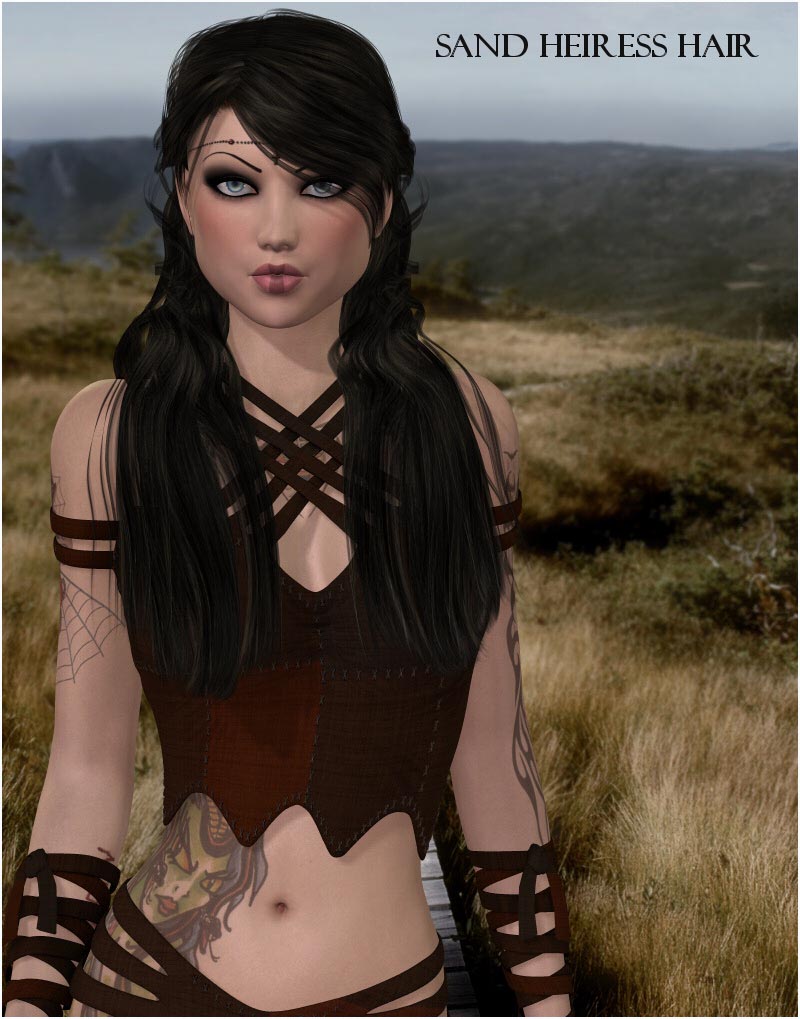 Sand Heiress Hair V4/A4/G4 & A2 by N/A