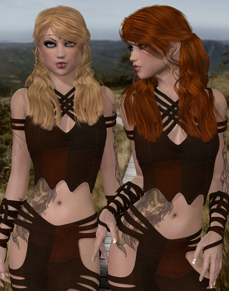 Sand Heiress Hair V4/A4/G4 & A2 by N/A