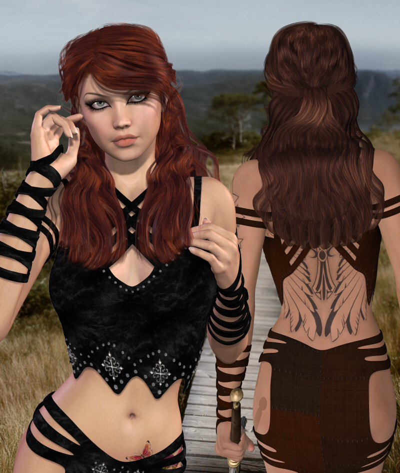 Sand Heiress Hair V4/A4/G4 & A2 by N/A