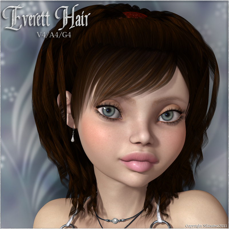 Everett Hair V4-A4-G4 by N/A