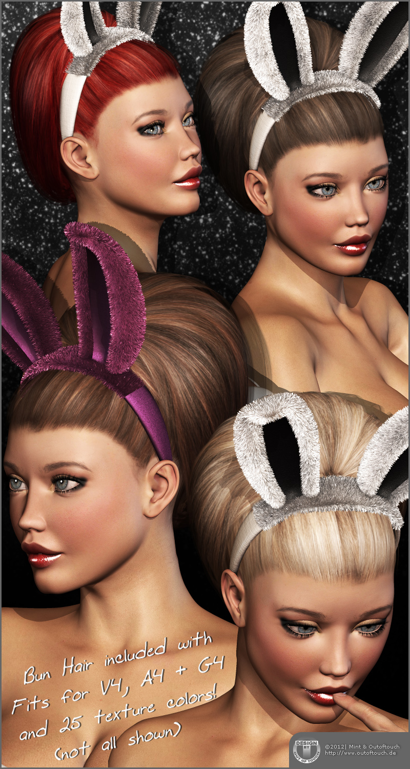 BUNNY TIME Clothing & Hair for Victoria 4 by N/A