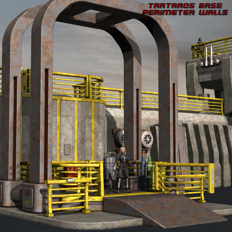 Tartaros Base Perimeter Walls by N/A