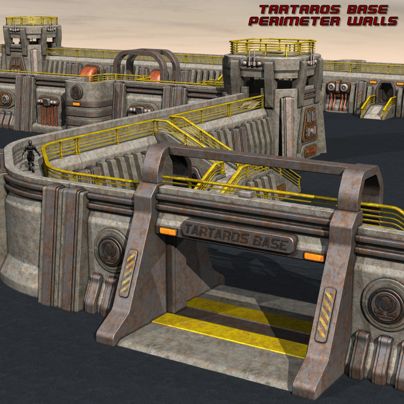 Tartaros Base Perimeter Walls by N/A