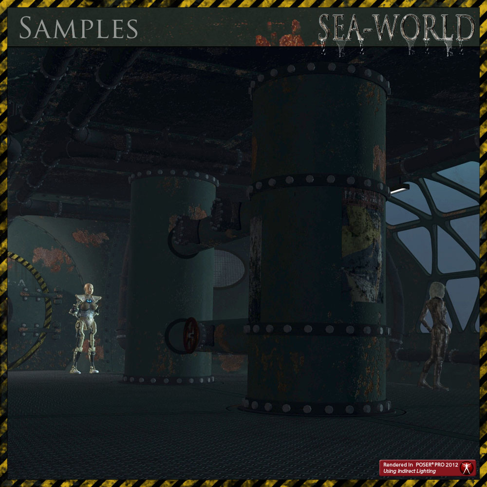 Seaworld Corridor-Room Construction Set by N/A