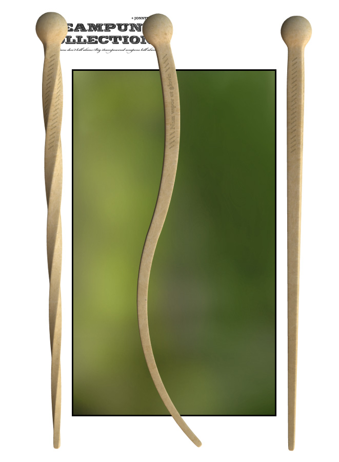SteamPunk - Walking Sticks by N/A