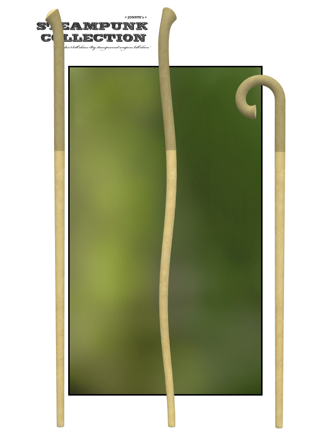 SteamPunk - Walking Sticks by N/A