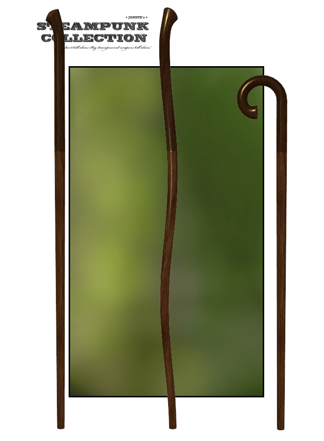 SteamPunk - Walking Sticks by N/A