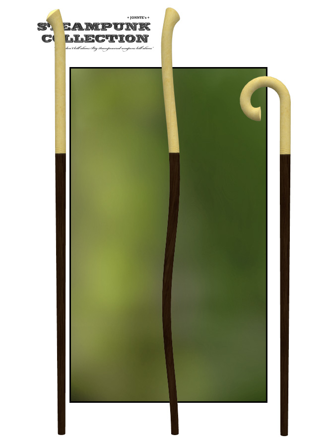 SteamPunk - Walking Sticks by N/A