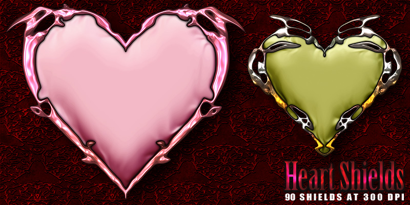 Heart Shields by N/A