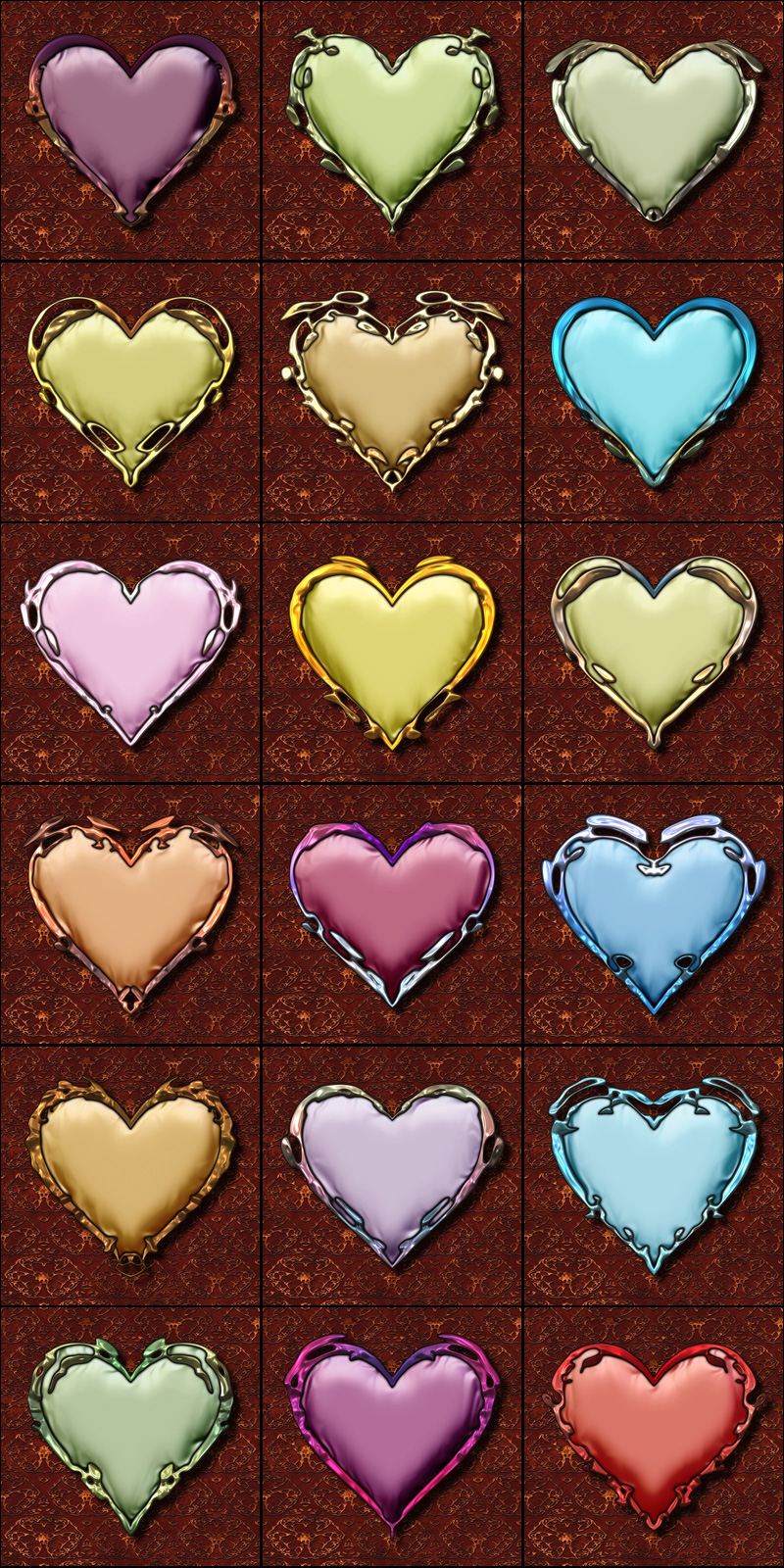 Heart Shields by N/A