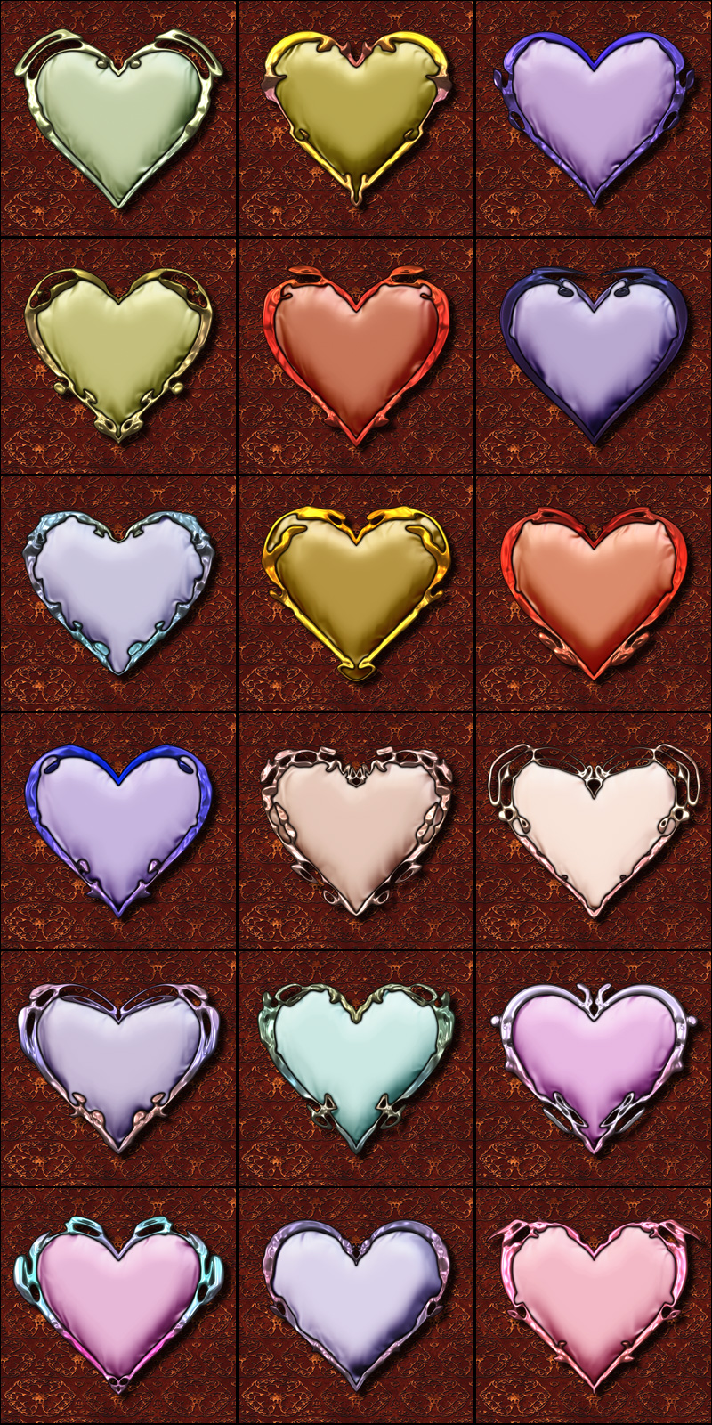 Heart Shields by N/A