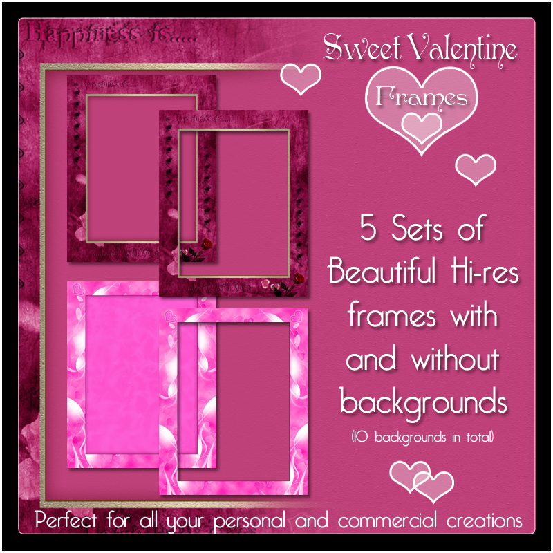 Sweet Valentine Frames by N/A