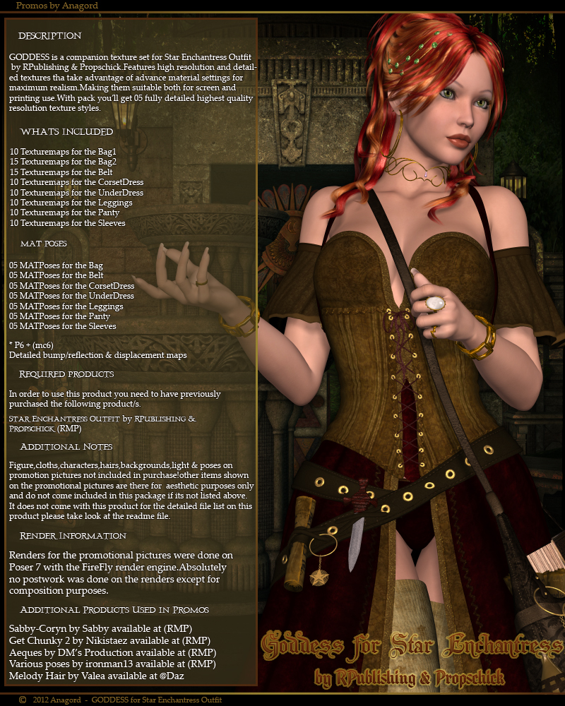 GODDESS for Star Enchantress Outfit by N/A