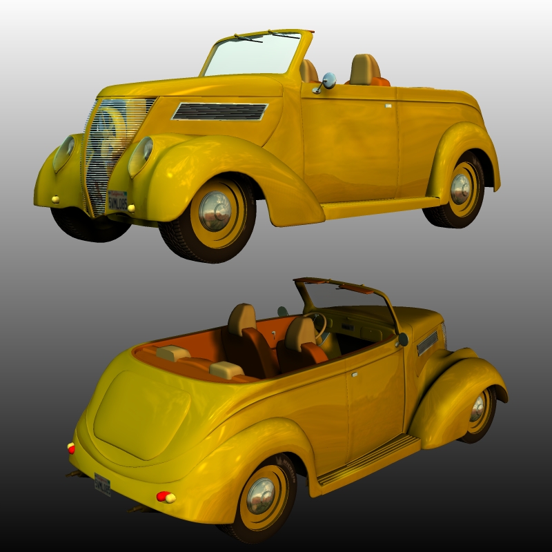 FORD 1937 HOT ROD by N/A