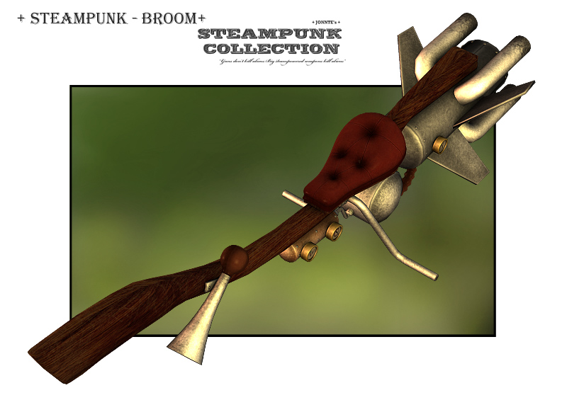 SteamPunk - Broom by N/A