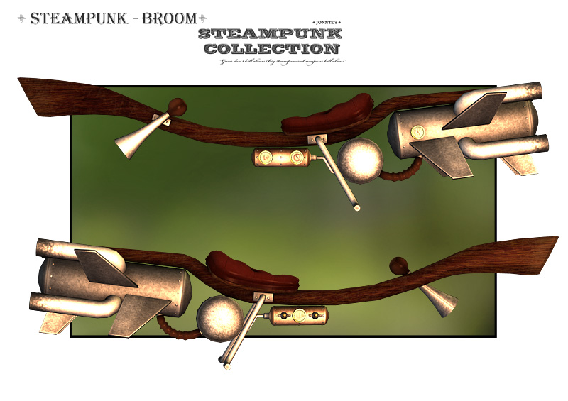 SteamPunk - Broom by N/A