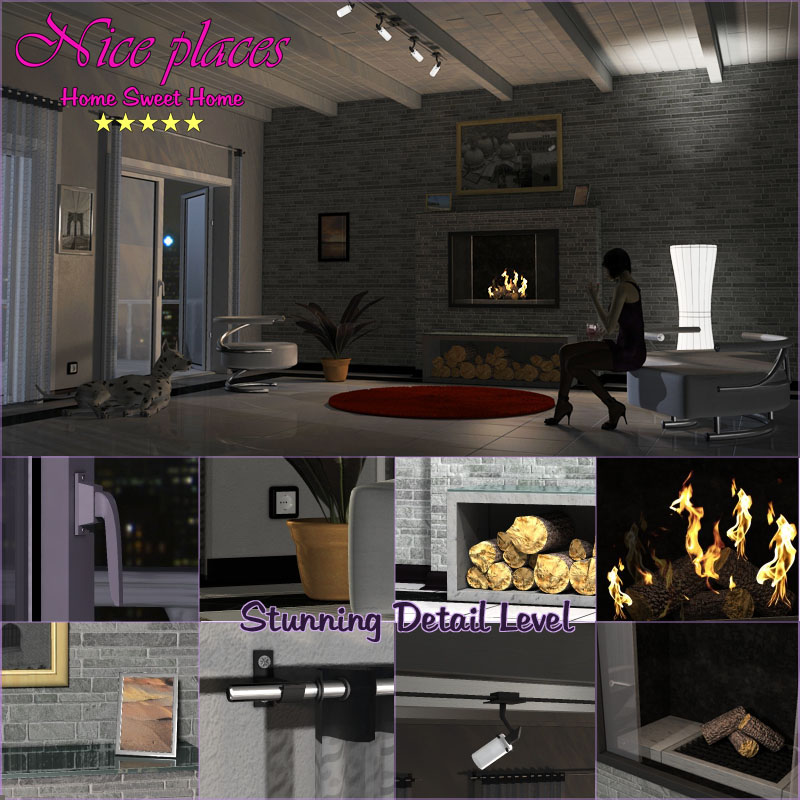 Nice Places - Home Sweet Home by 3-D-C by N/A