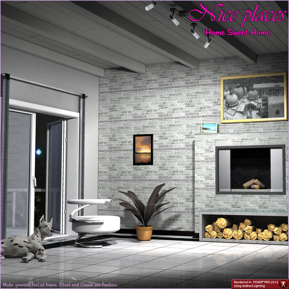Nice Places - Home Sweet Home by 3-D-C by N/A