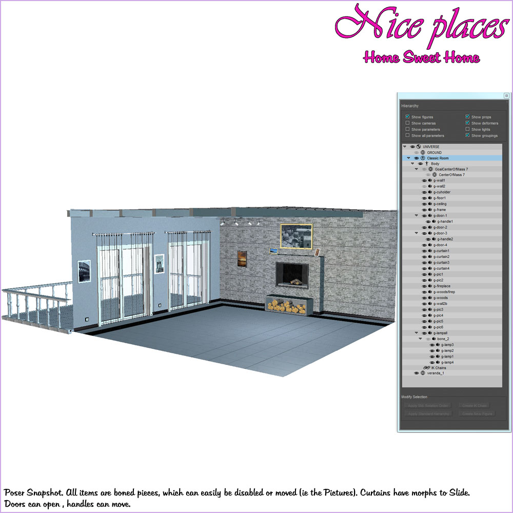Nice Places - Home Sweet Home by 3-D-C by N/A