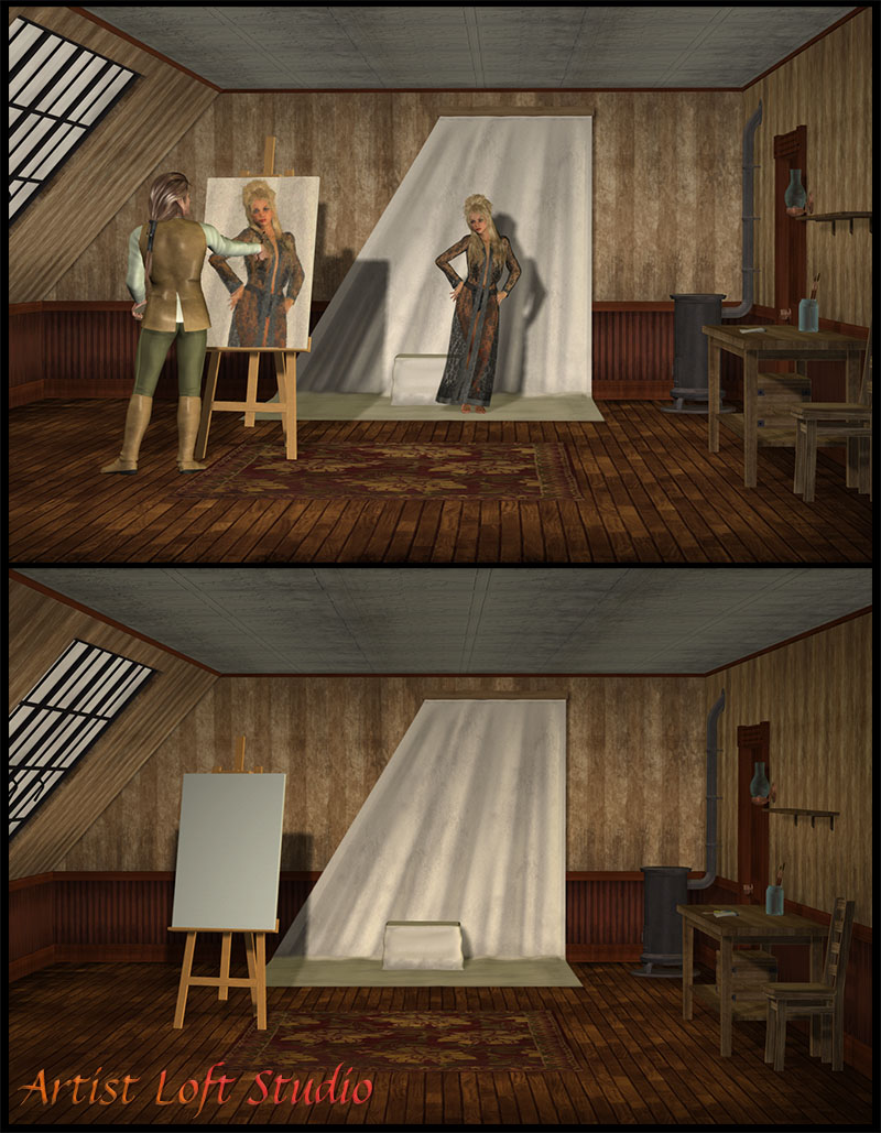 Artist Loft Studio Set by N/A