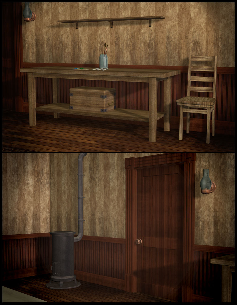 Artist Loft Studio Set by N/A