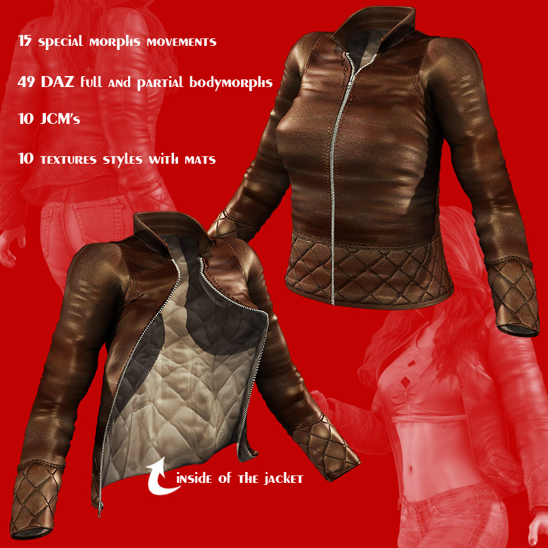 Leather Jacket V4/A4/G4/Elite/F4 by N/A