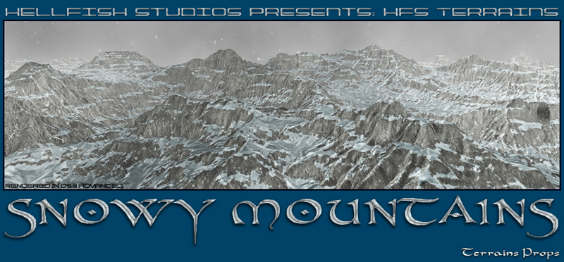 HFS Terrains- Snowy Mountains by N/A