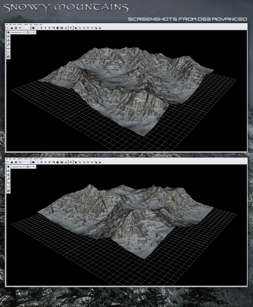 HFS Terrains- Snowy Mountains by N/A