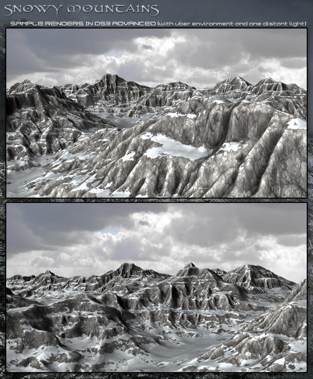 HFS Terrains- Snowy Mountains by N/A