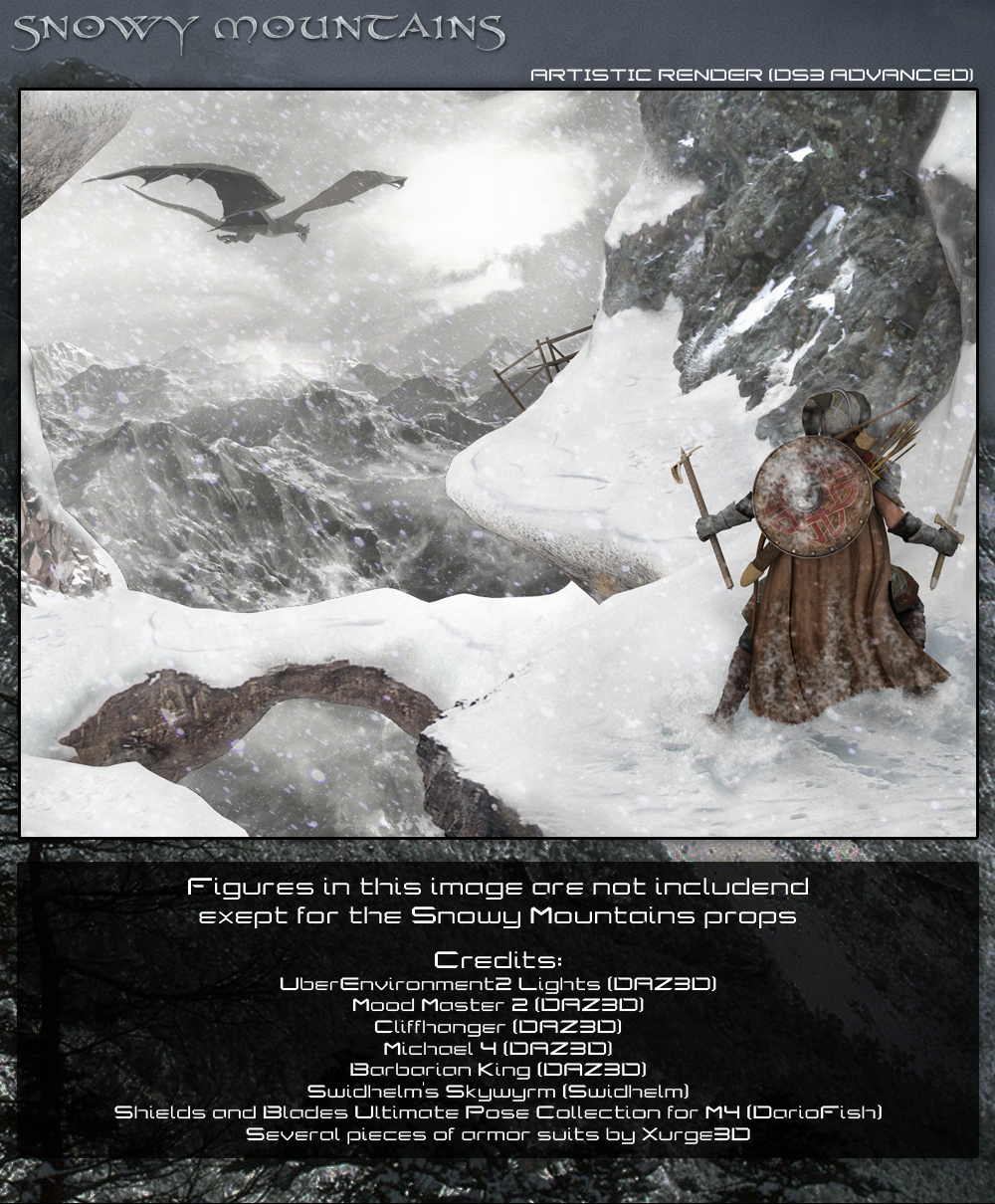 HFS Terrains- Snowy Mountains by N/A