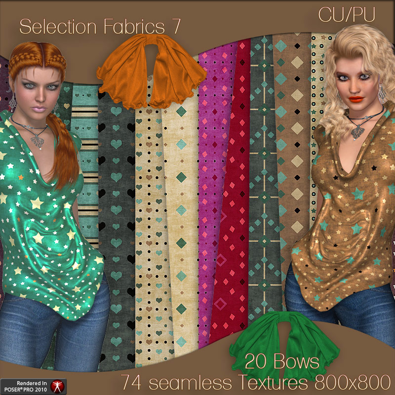 Selection- Fabrics 7 by N/A