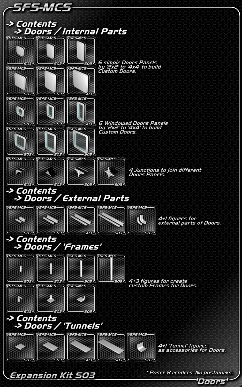 SFS-MCS 'Doors Expansion Kit' (S03) by N/A