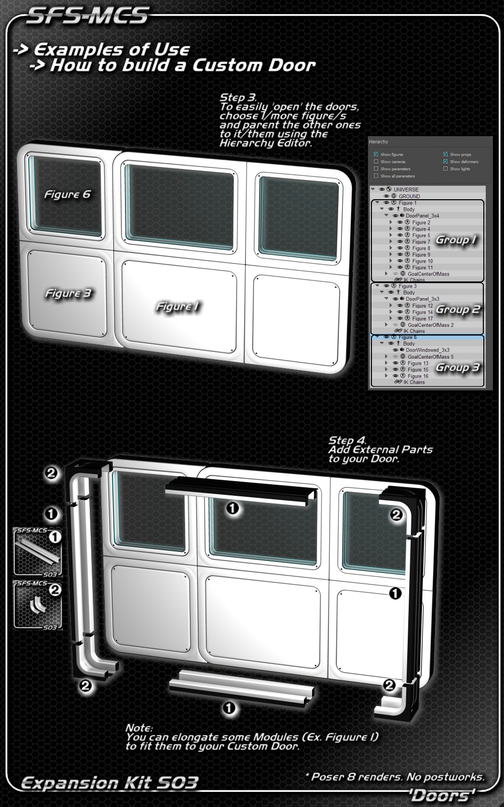 SFS-MCS 'Doors Expansion Kit' (S03) by N/A