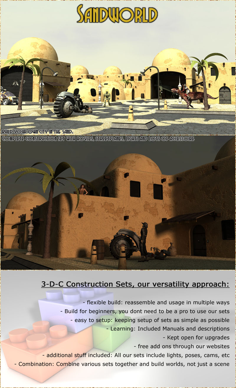 Sandworld City Construction Set by N/A