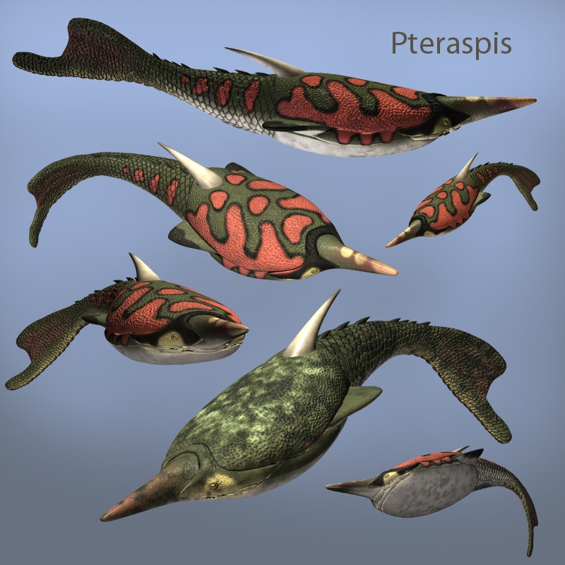 Devonian Fishes DR by N/A