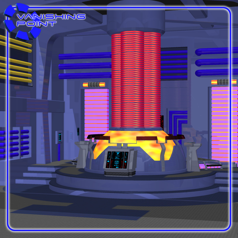 Starship Engineering Room (for Poser) by N/A
