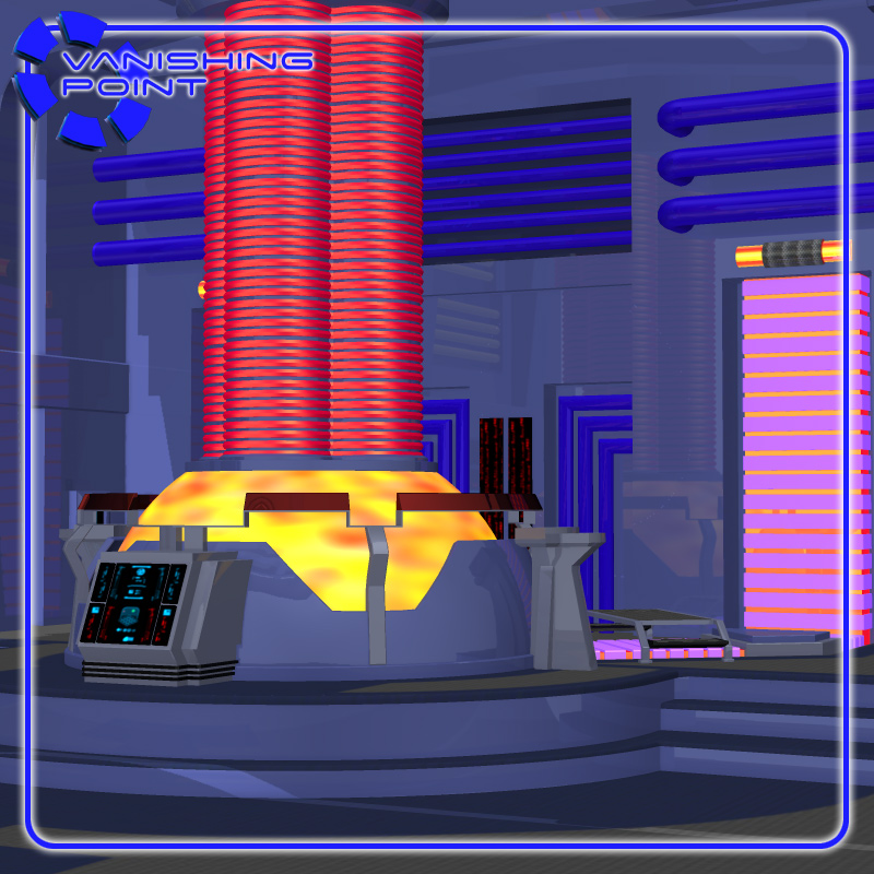 Starship Engineering Room (for Poser) by N/A