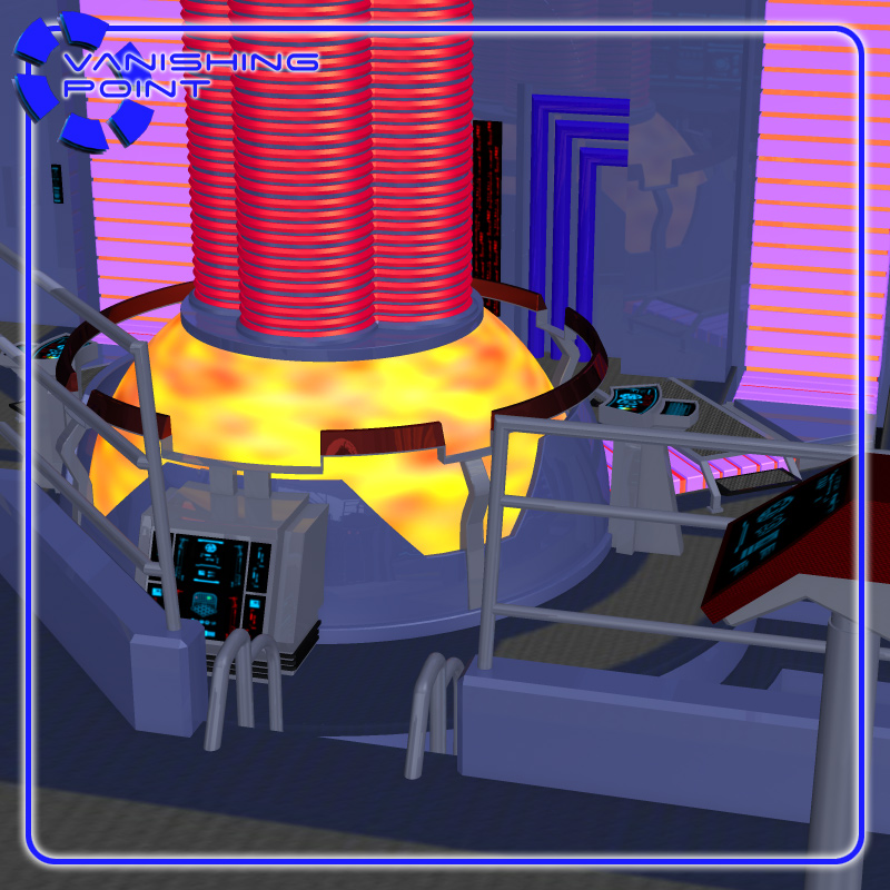 Starship Engineering Room (for Poser) by N/A