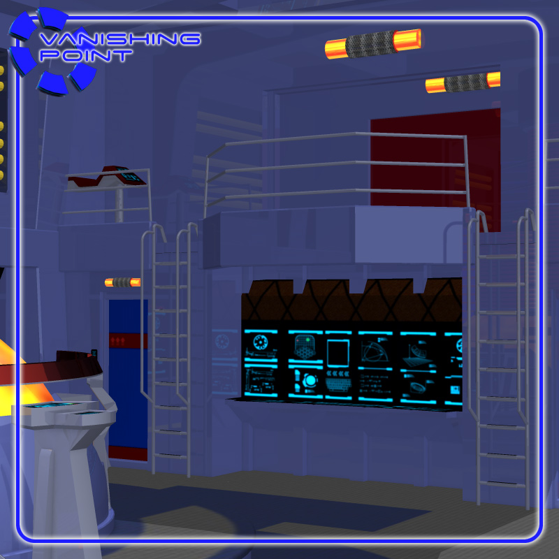 Starship Engineering Room (for Poser) by N/A
