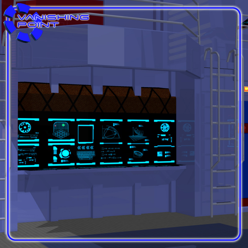 Starship Engineering Room (for Poser) by N/A