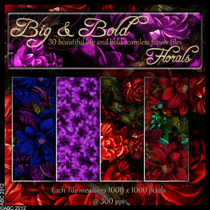 ABC Big-n-Bold Florals by N/A