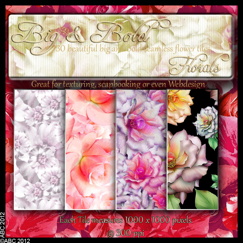 ABC Big-n-Bold Florals by N/A