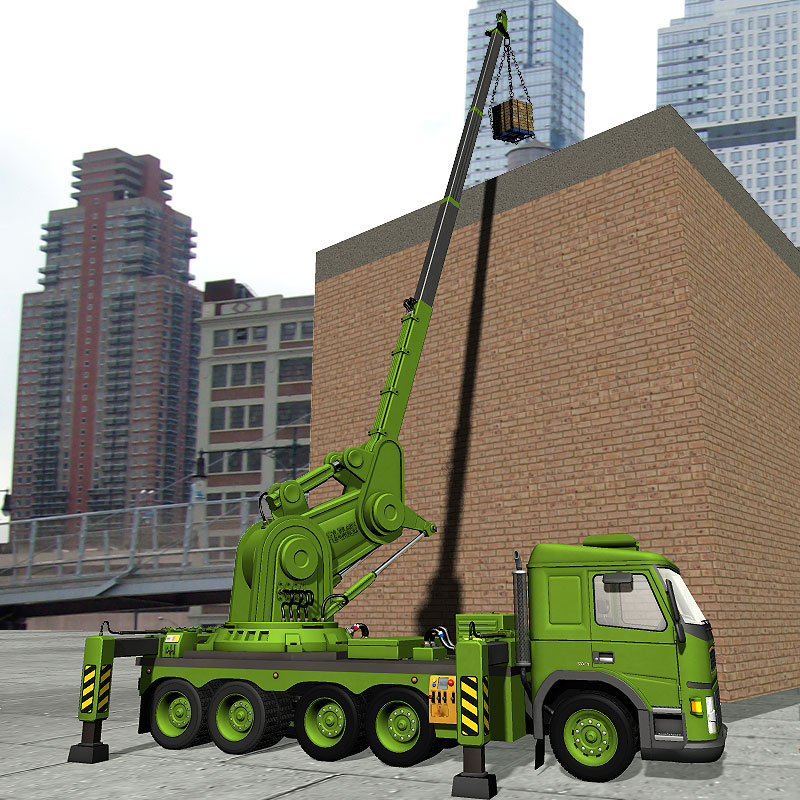 My Crane for My Big Truck by N/A