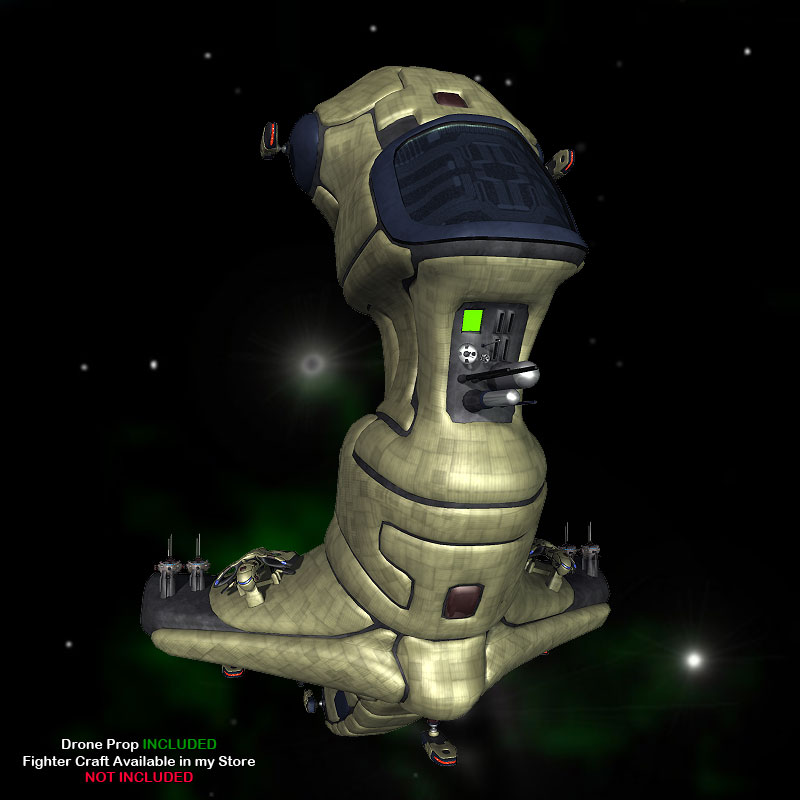 Alien Command Ship by N/A