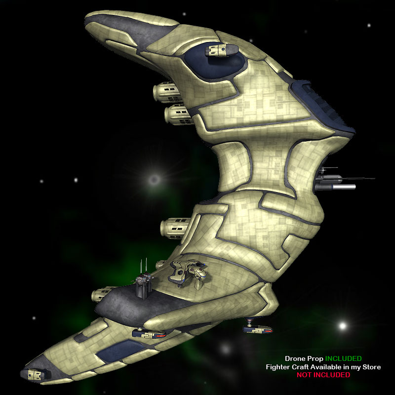 Alien Command Ship by N/A